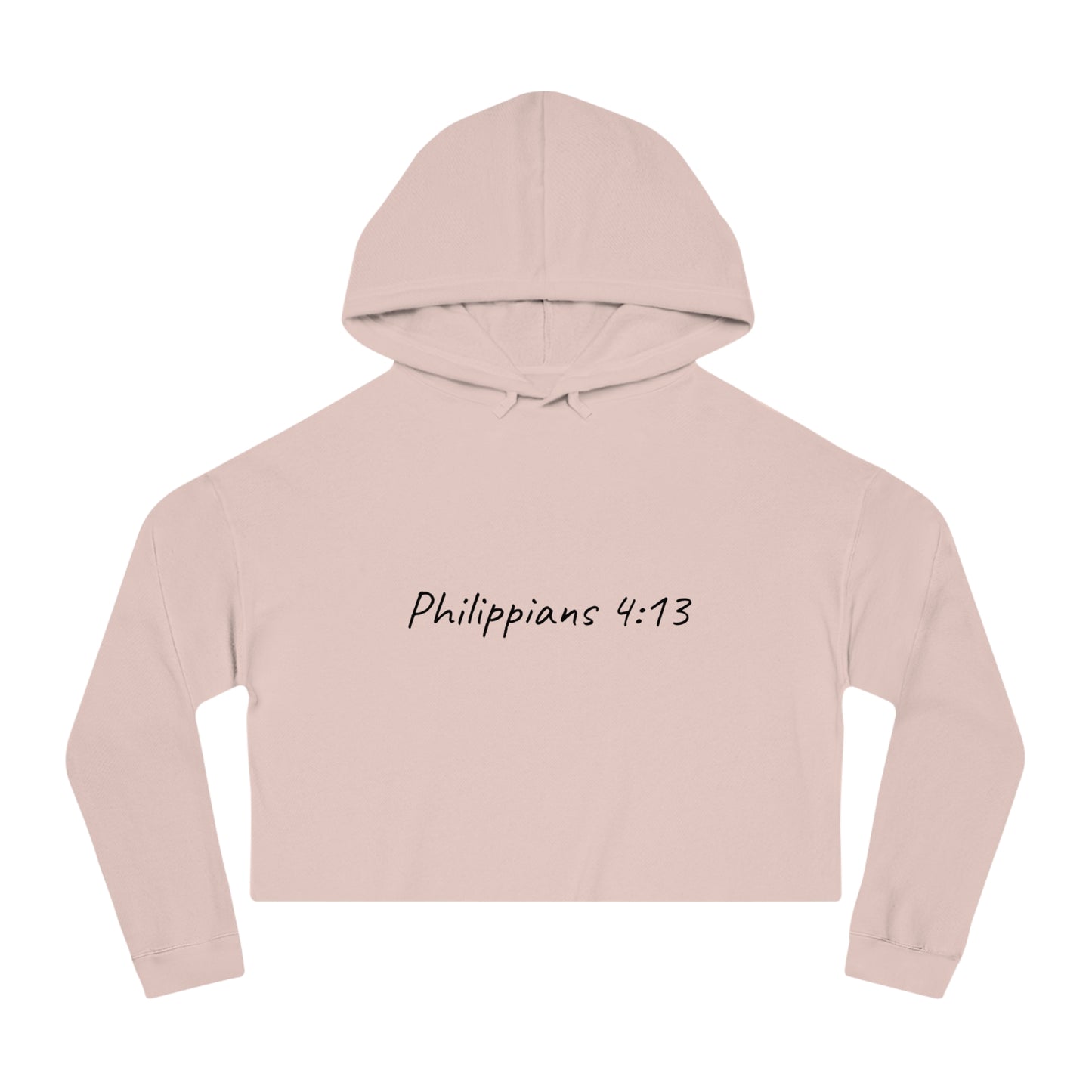 Philippians 4:13 Cropped Hoodie
