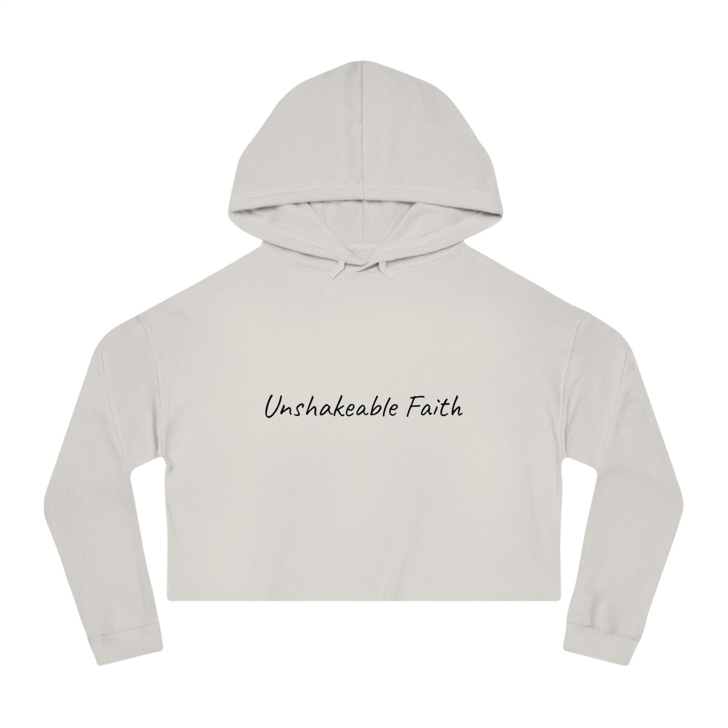 Unshakeable Faith Cropped Hoodie