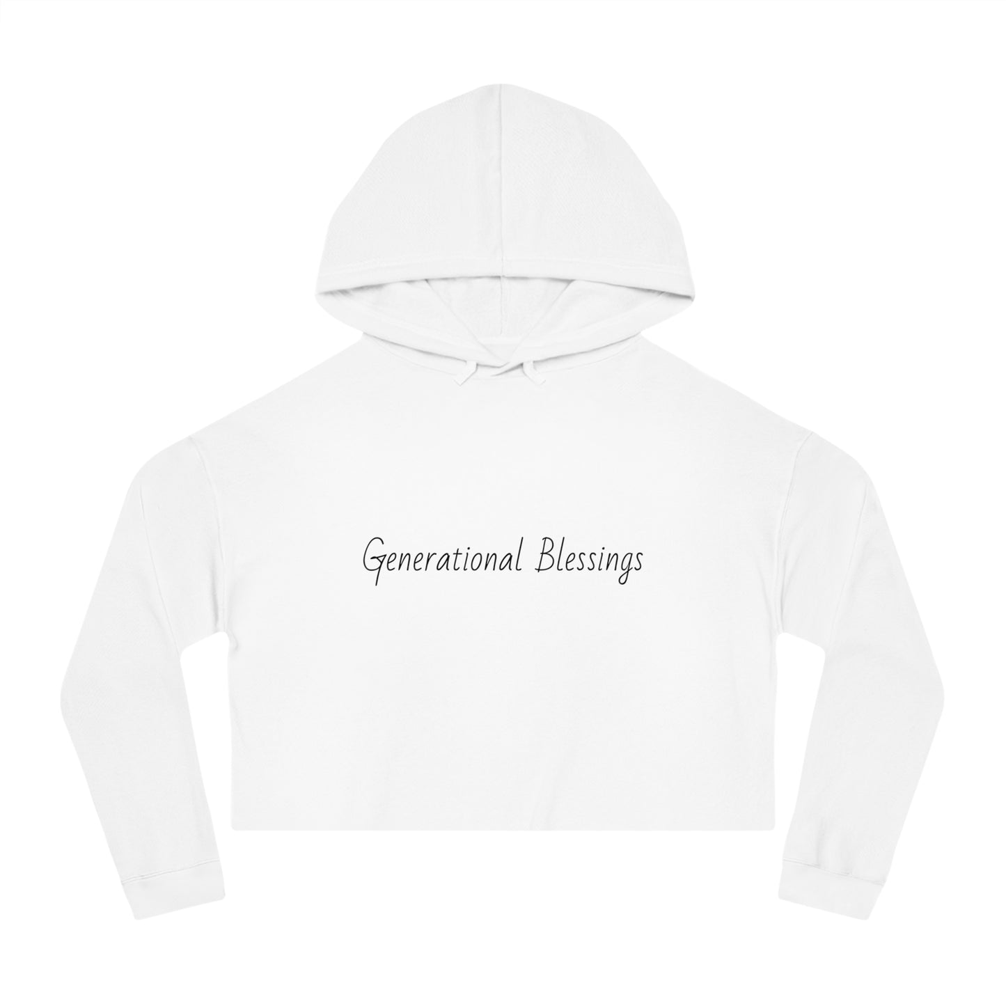 Generational Blessings Cropped Hoodie