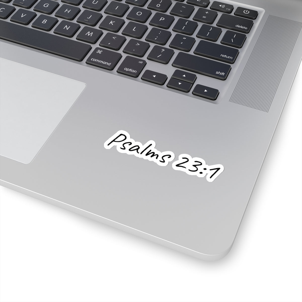 Psalms 23:1 Inspirational Kiss-Cut Stickers