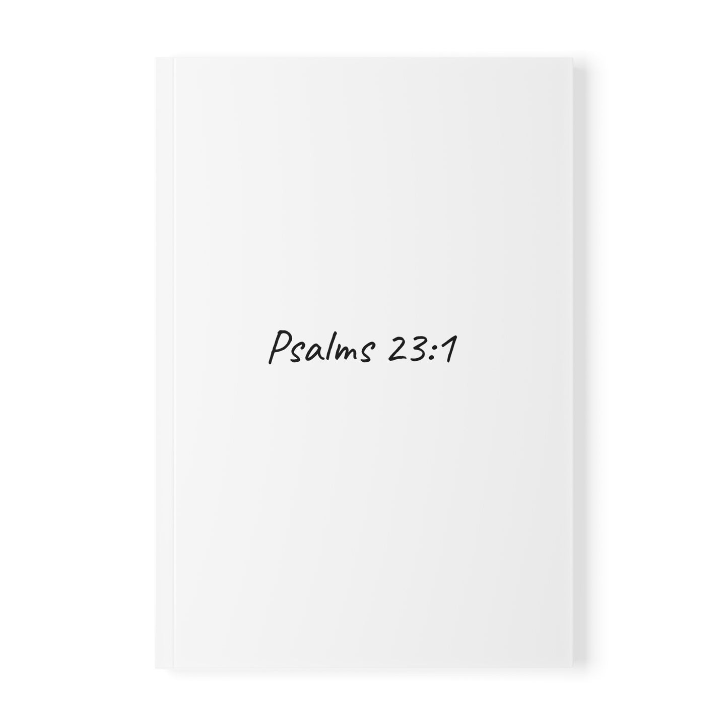 Psalms 23:1 Softcover Journal Notebook