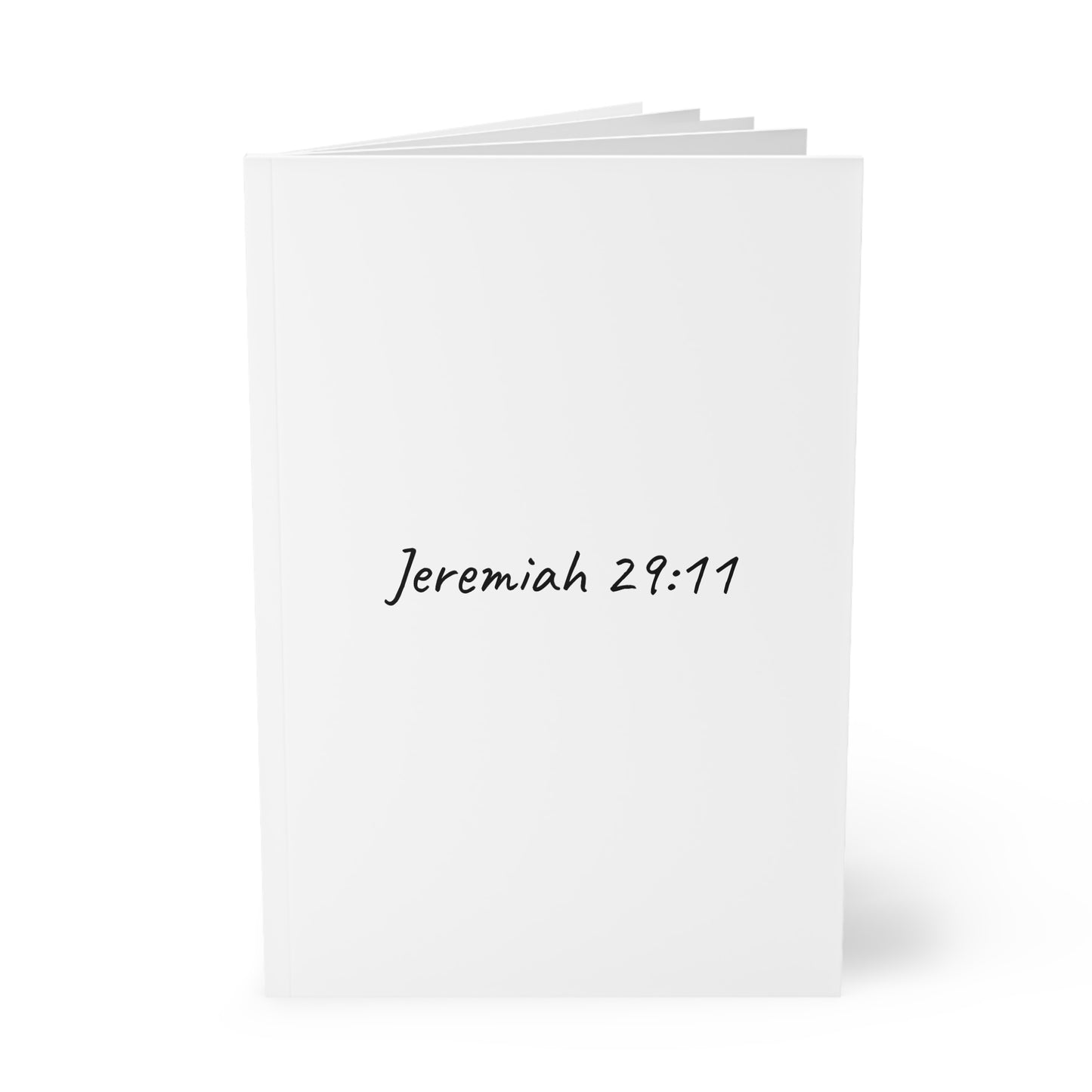 Jeremiah 29:11  Softcover Journal Notebook