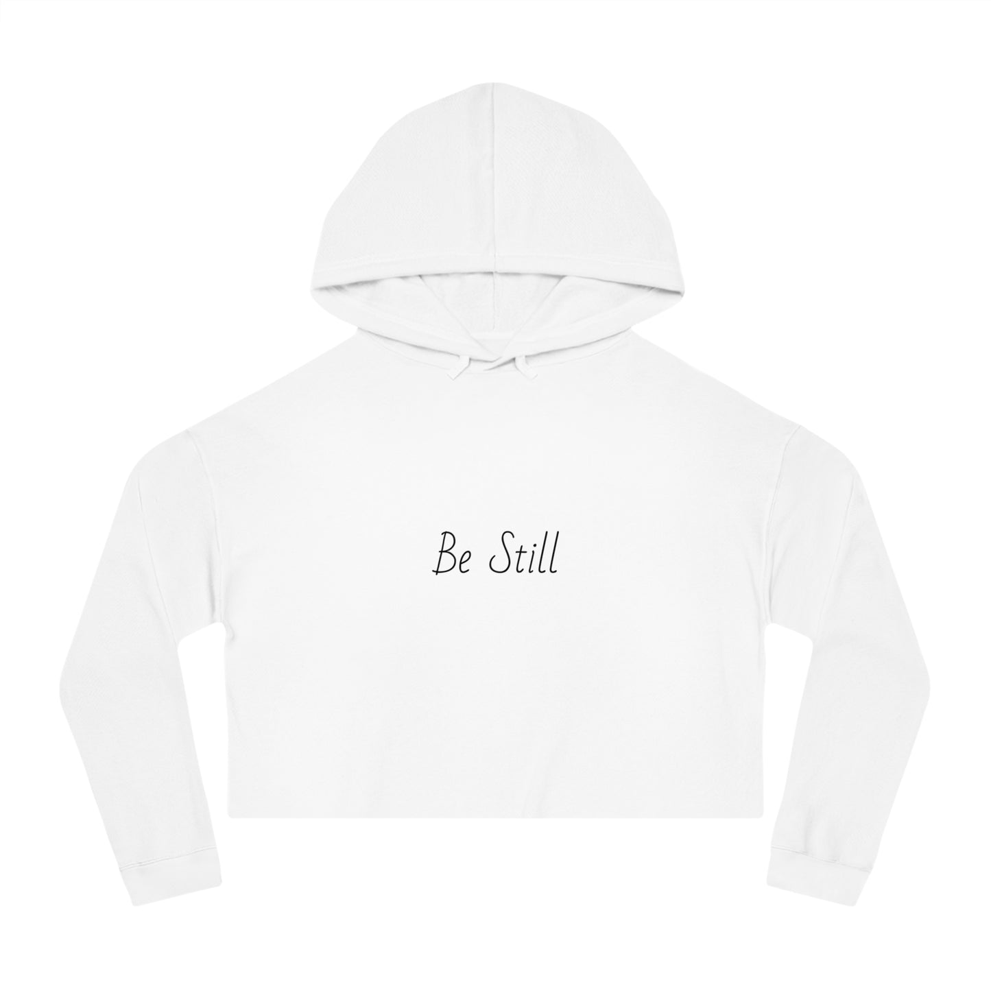 Be Still Cropped Hoodie