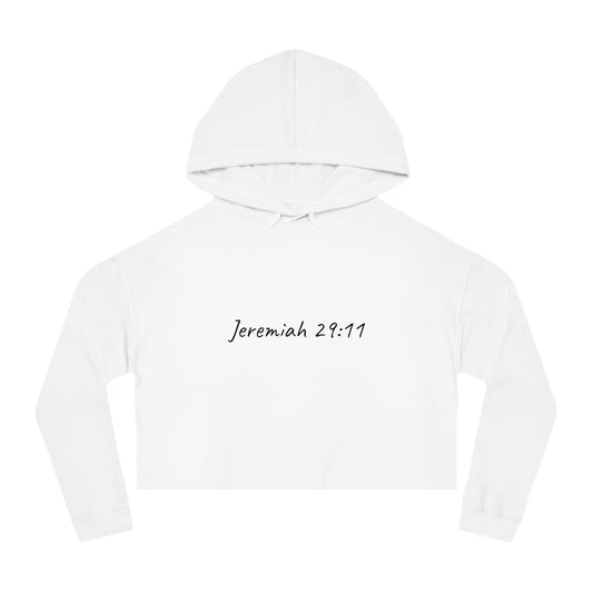Jeremiah 29:11 Cropped Hoodie