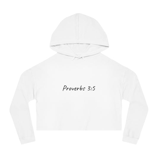 Proverbs 3:5 Cropped Hoodie