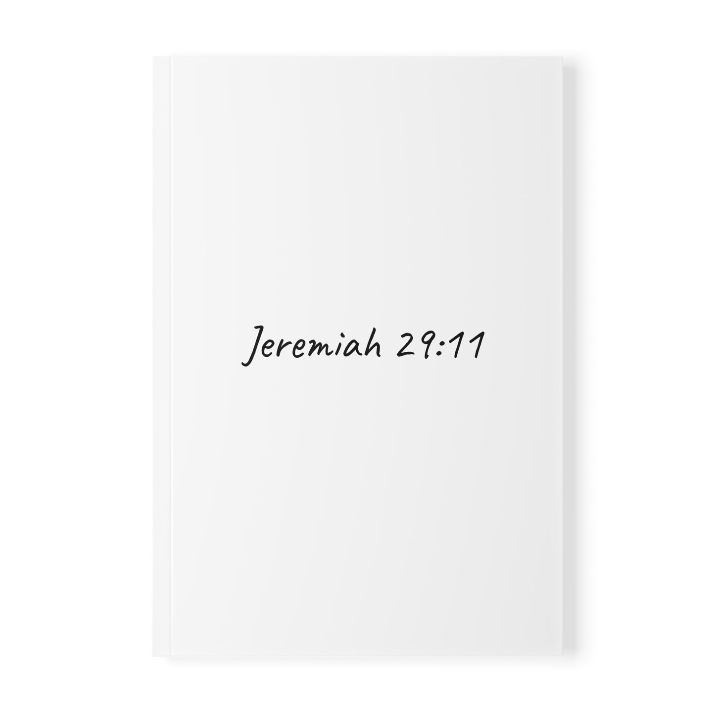 Jeremiah 29:11  Softcover Journal Notebook