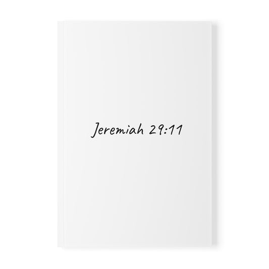 Jeremiah 29:11  Softcover Journal Notebook