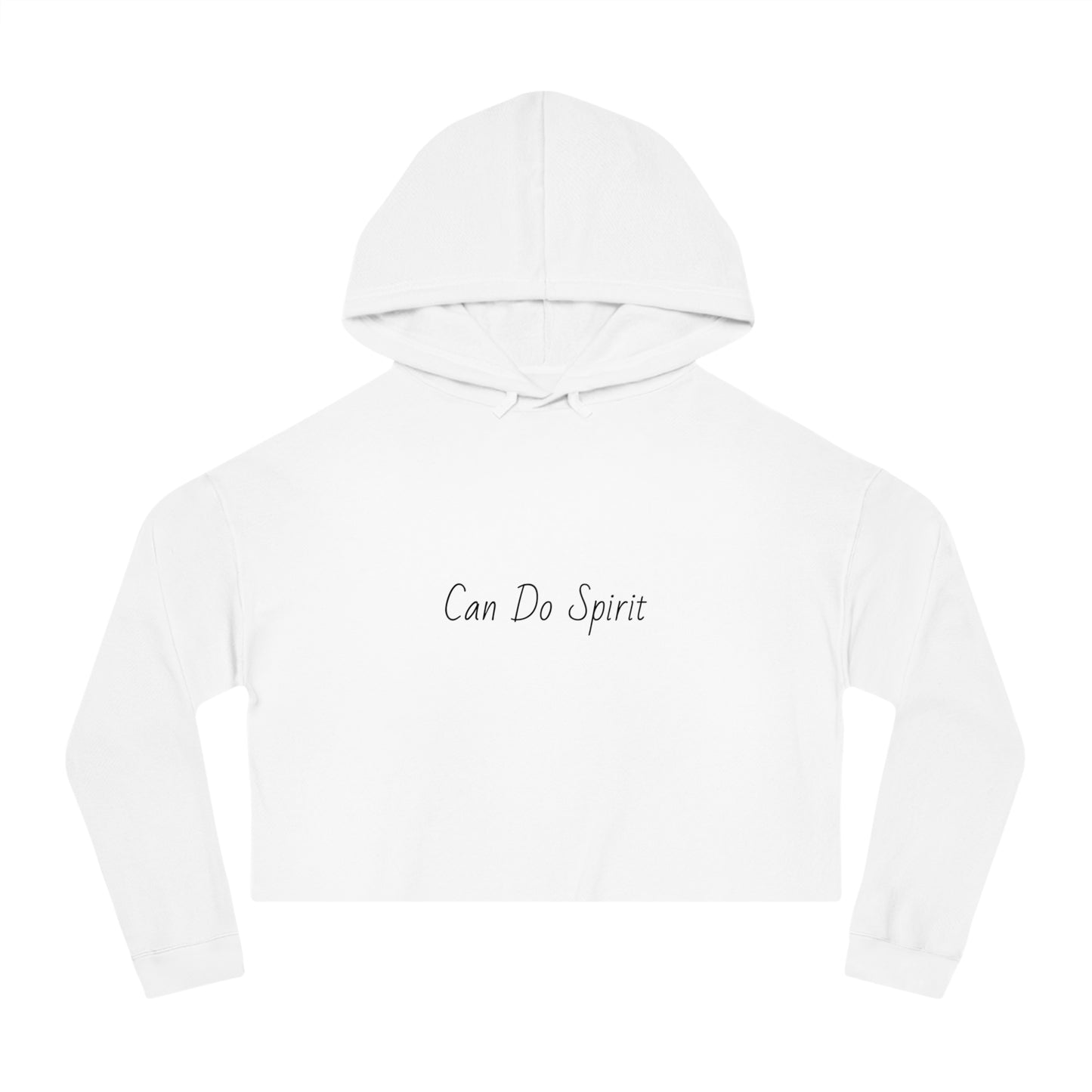 Can Do Spirit Cropped Hoodie