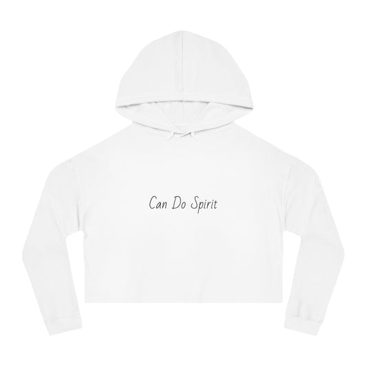 Can Do Spirit Cropped Hoodie