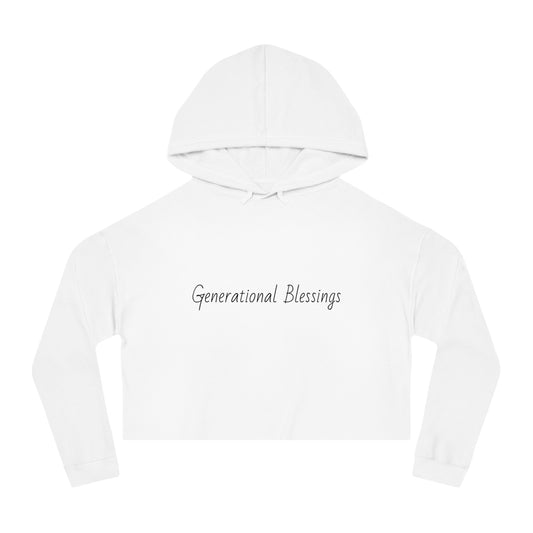 Generational Blessings Cropped Hoodie