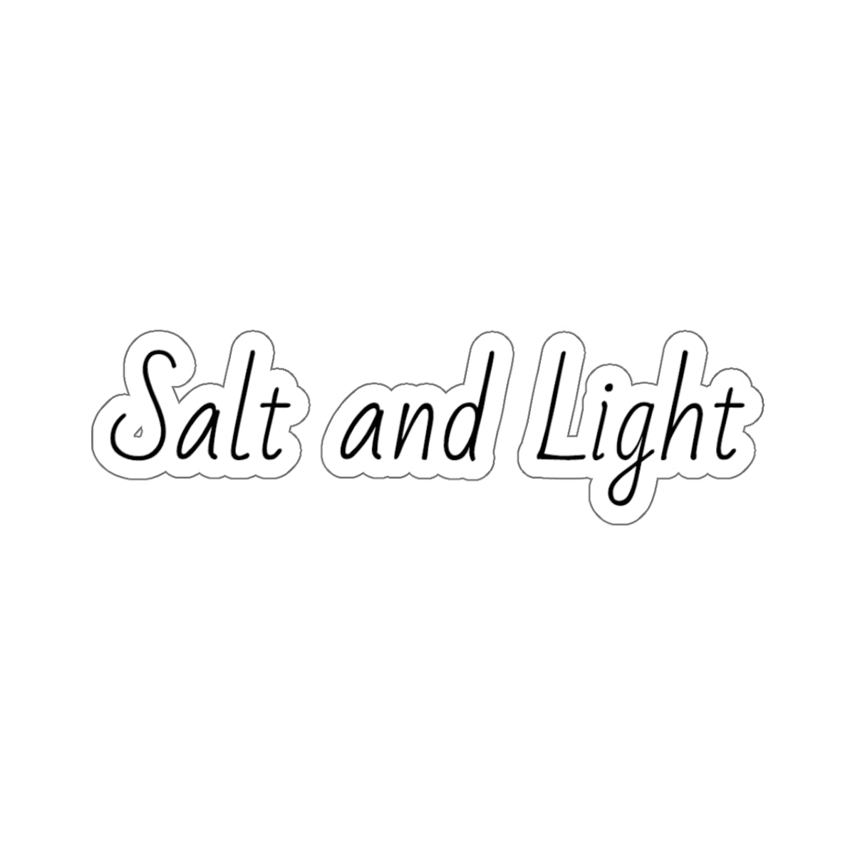 Salt and Light Inspirational Kiss-Cut Stickers