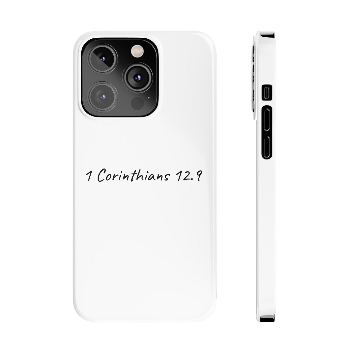1 Corinthians 12:9 Inspiring Phone Case