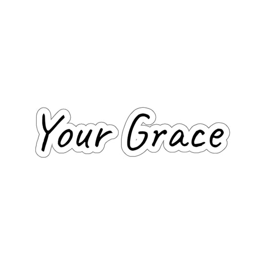 Your Grace Inspirational Kiss-Cut Stickers