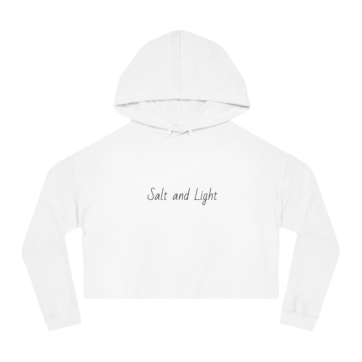 Salt and Light Cropped Hoodie