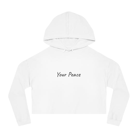 Your Peace Cropped Hoodie