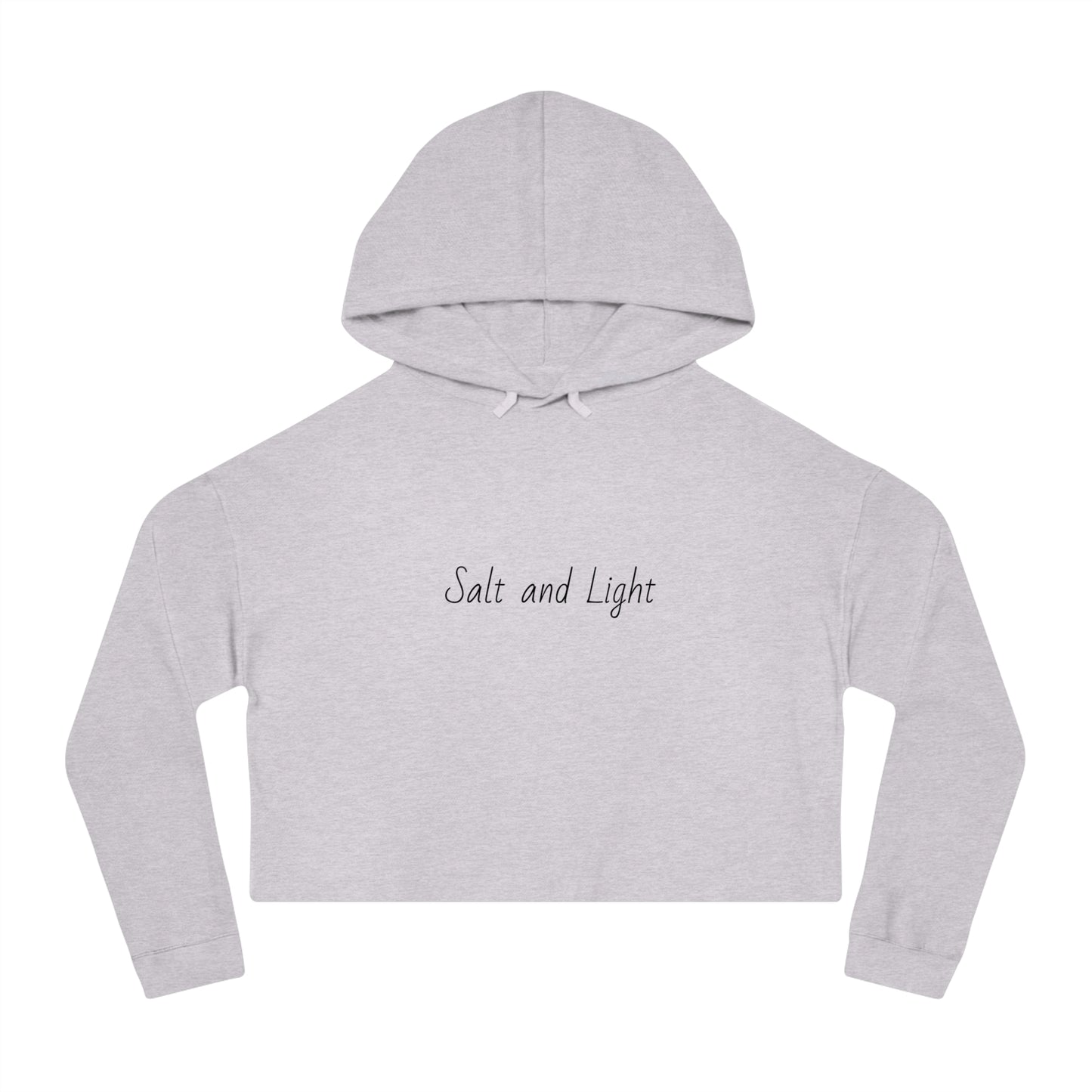 Salt and Light Cropped Hoodie