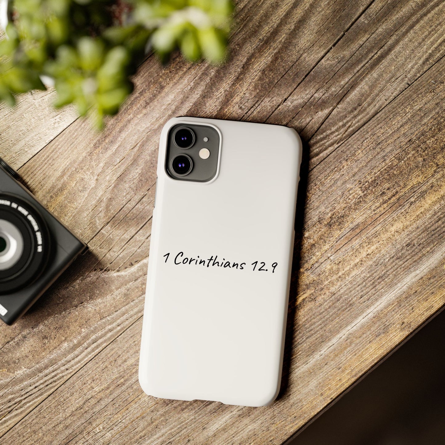 1 Corinthians 12:9 Inspiring Phone Case