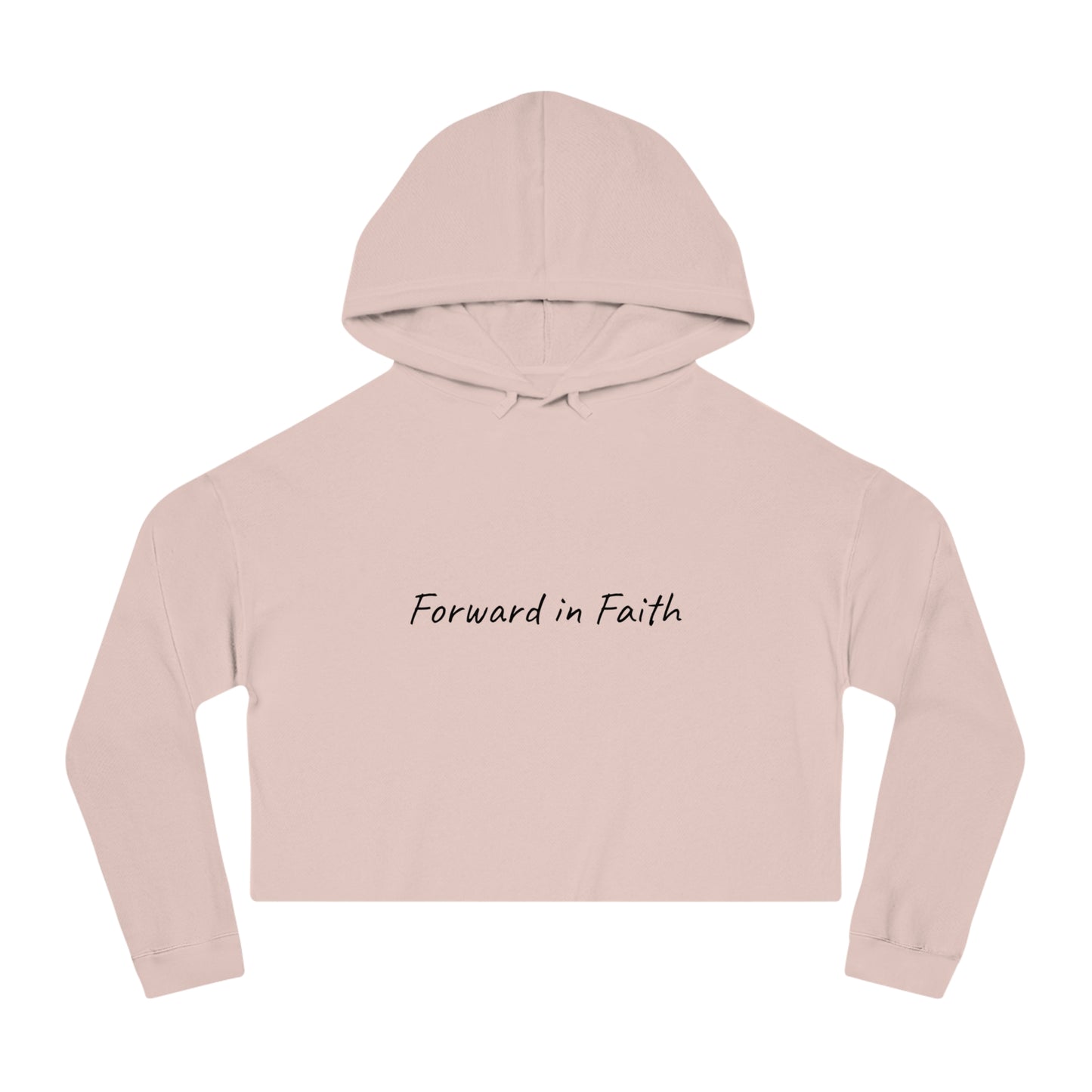 Forward in Faith Cropped Hoodie